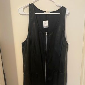 NWT URBAN OUTFITTERS FAUX LEATHER DRESS